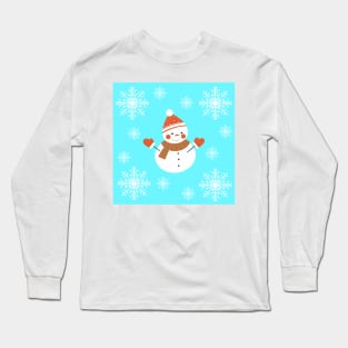 Muñeco de nieve Long Sleeve T-Shirt